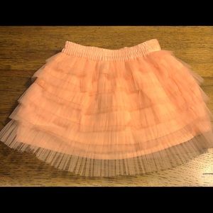 Fashionable Tiered Structured Tulle Skirt
